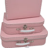Playwood - koffer set van 3 - roze