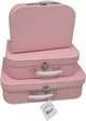 Playwood - koffer set van 3 - roze