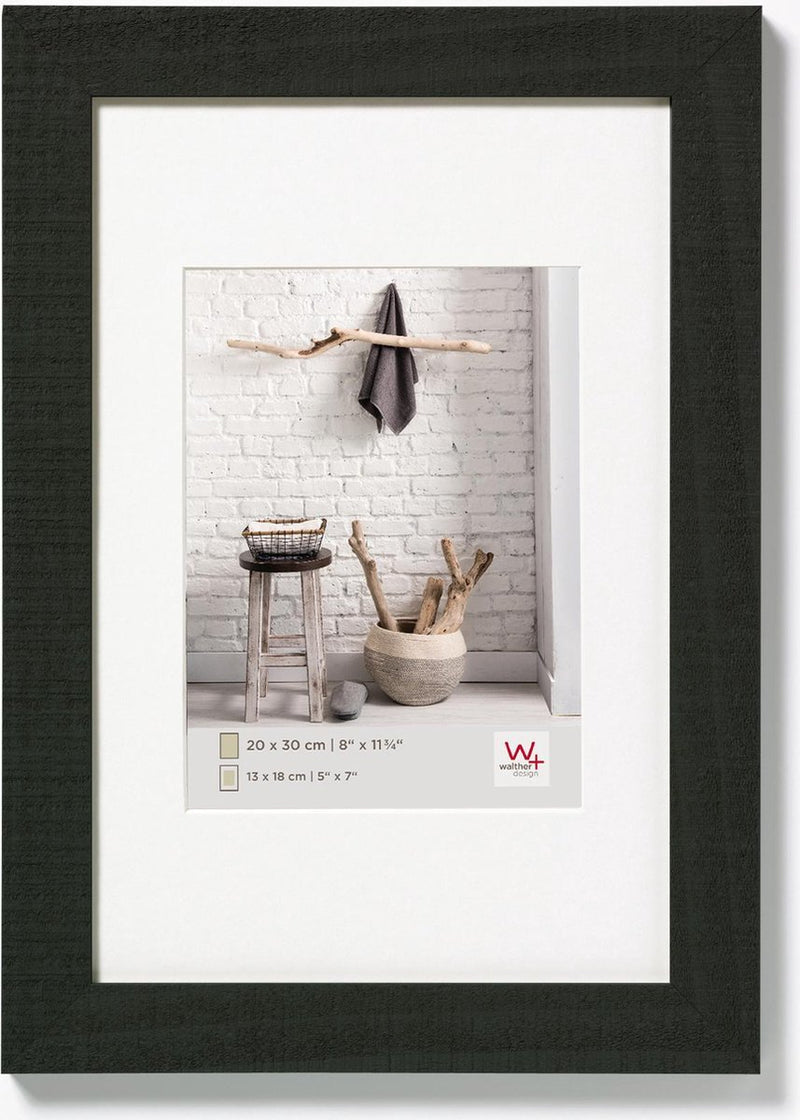Walther home - houten lijst - fotoformaat 18x24 cm - zwart