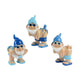 Decoris figuur gnoom zomer polyresin 12x10x18cm 3 assorti