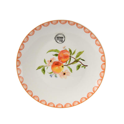 Decoris ontbijtbord perzik porselein ø20cm