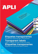 Apli transparante etiketten - 70 x 37 mm - 480 stuks (24 per blad)