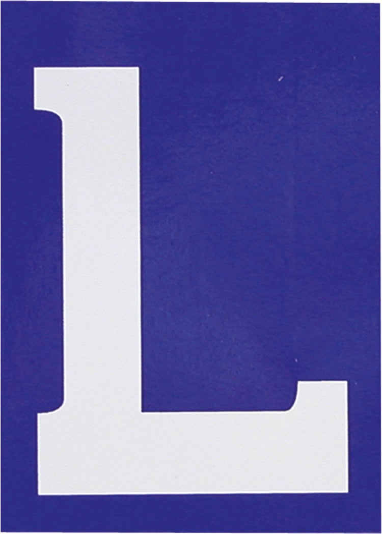 Carpoint sticker l voor motorfiets
