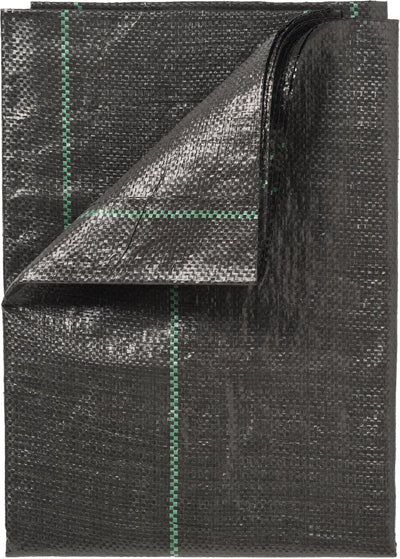 Nature - gronddoek - 2 x 10m - 100 g m² - zwart - anti-worteldoek