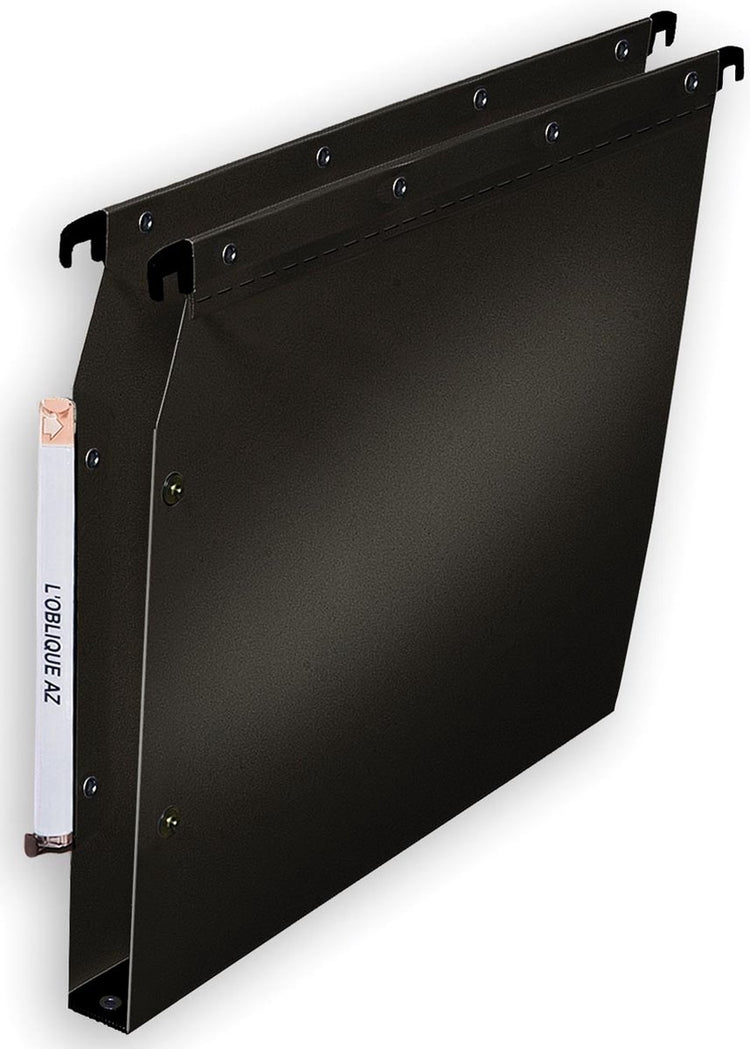 Elba l'oblique hangmappen voor kasten ultimate bodem 30 mm zwart