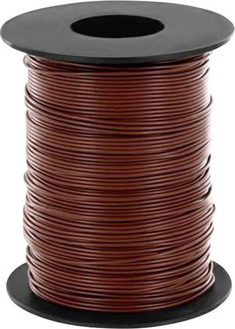 Beli-beco l125br25 draad 1 x 0.25 mm² bruin 25 m