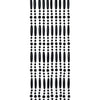 Wicotex perla vliegengordijn 90x220cm zwart