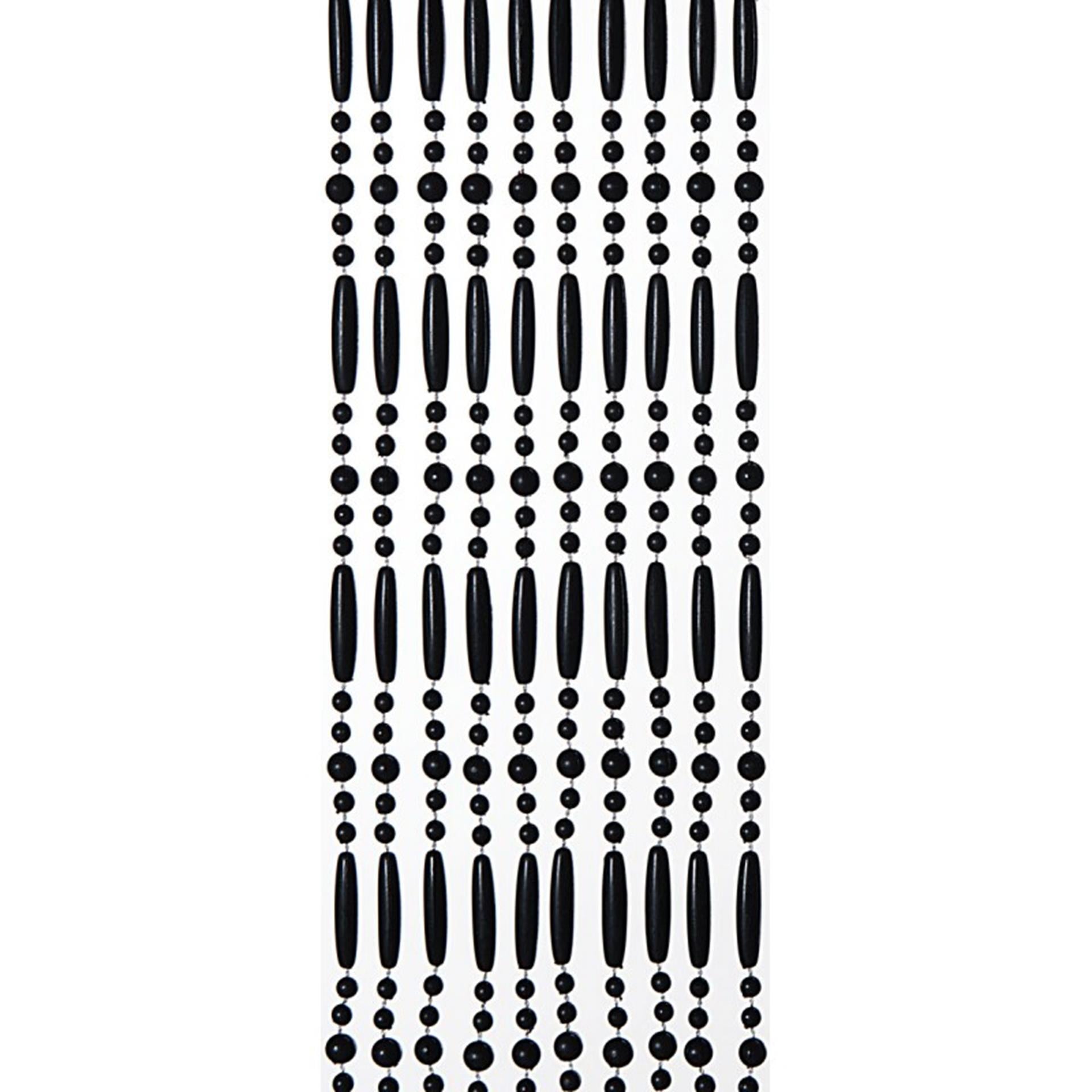Wicotex perla vliegengordijn 90x220cm zwart
