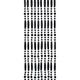 Wicotex perla vliegengordijn 90x220cm zwart