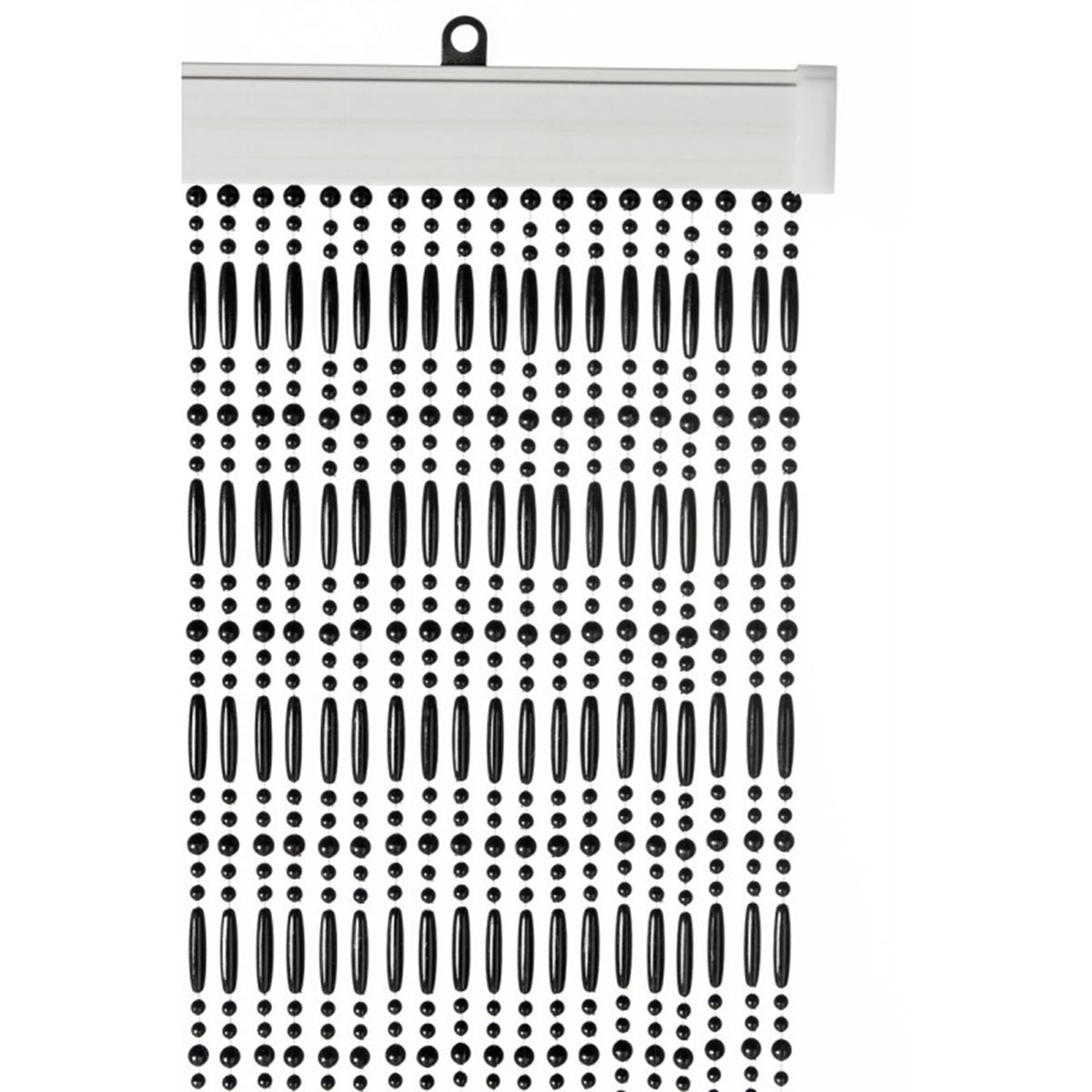 Wicotex perla vliegengordijn 90x220cm zwart