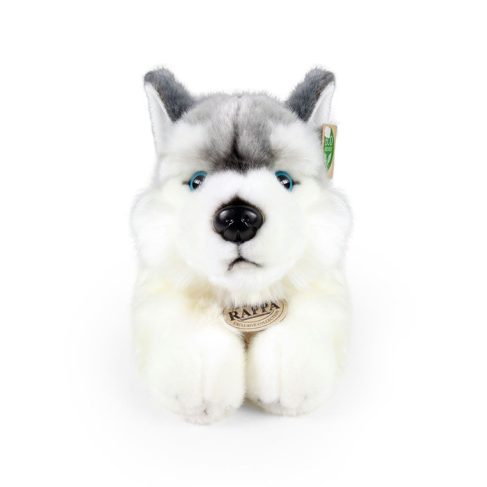 Pluche husky 30 cm eco-vriendelijk