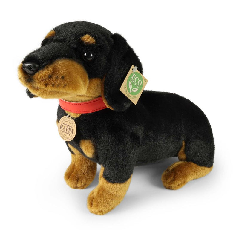 Pluche dachshund 30 cm eco-vriendelijk