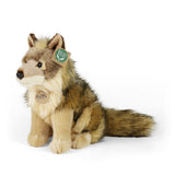 Pluche coyote wolf 24 cm eco-vriendelijk - afbeelding 1