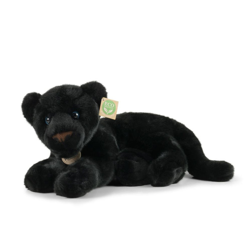 Pluche zwarte panter 40 cm eco-vriendeli