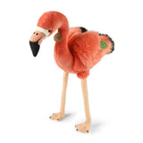 Pluche flamingo 46 cm eco-friendly | 2 stuks - afbeelding 1