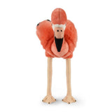 Pluche flamingo 46 cm eco-friendly | 2 stuks - afbeelding 2