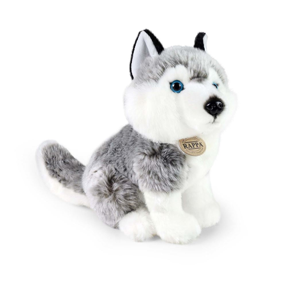 Pluche husky 30 cm eco-friendly