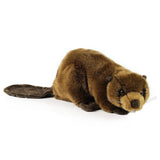 Pluche bever 28 cm eco-vriendelijk | 2 stuks - afbeelding 1