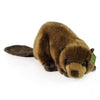 Pluche bever 28 cm eco-vriendelijk