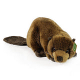 Pluche bever 28 cm eco-vriendelijk | 2 stuks - afbeelding 2