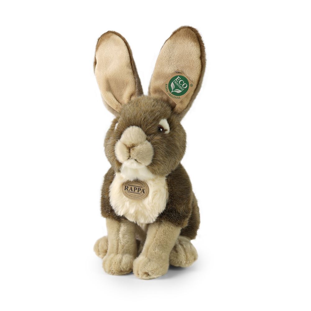 Pluche haas 30 cm eco-vriendelijk