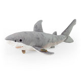 Pluche witte haai 51 cm eco-friendly - afbeelding 1