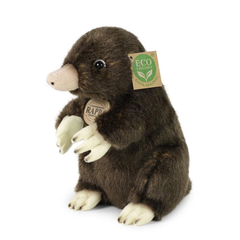 Pluche mol 21 cm eco-vriendelijk