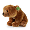 Pluche grizzly beer 30 cm eco-vriendelij