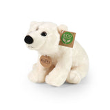 Pluche ijsbeer 22 cm eco-vriendelijk | 2 stuks - afbeelding 1