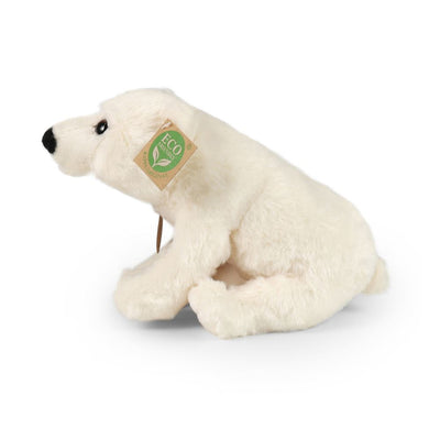 Pluche ijsbeer 22 cm eco-vriendelijk