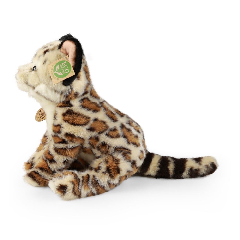 Pluche ocelot 28 cm eco-vriendelijk