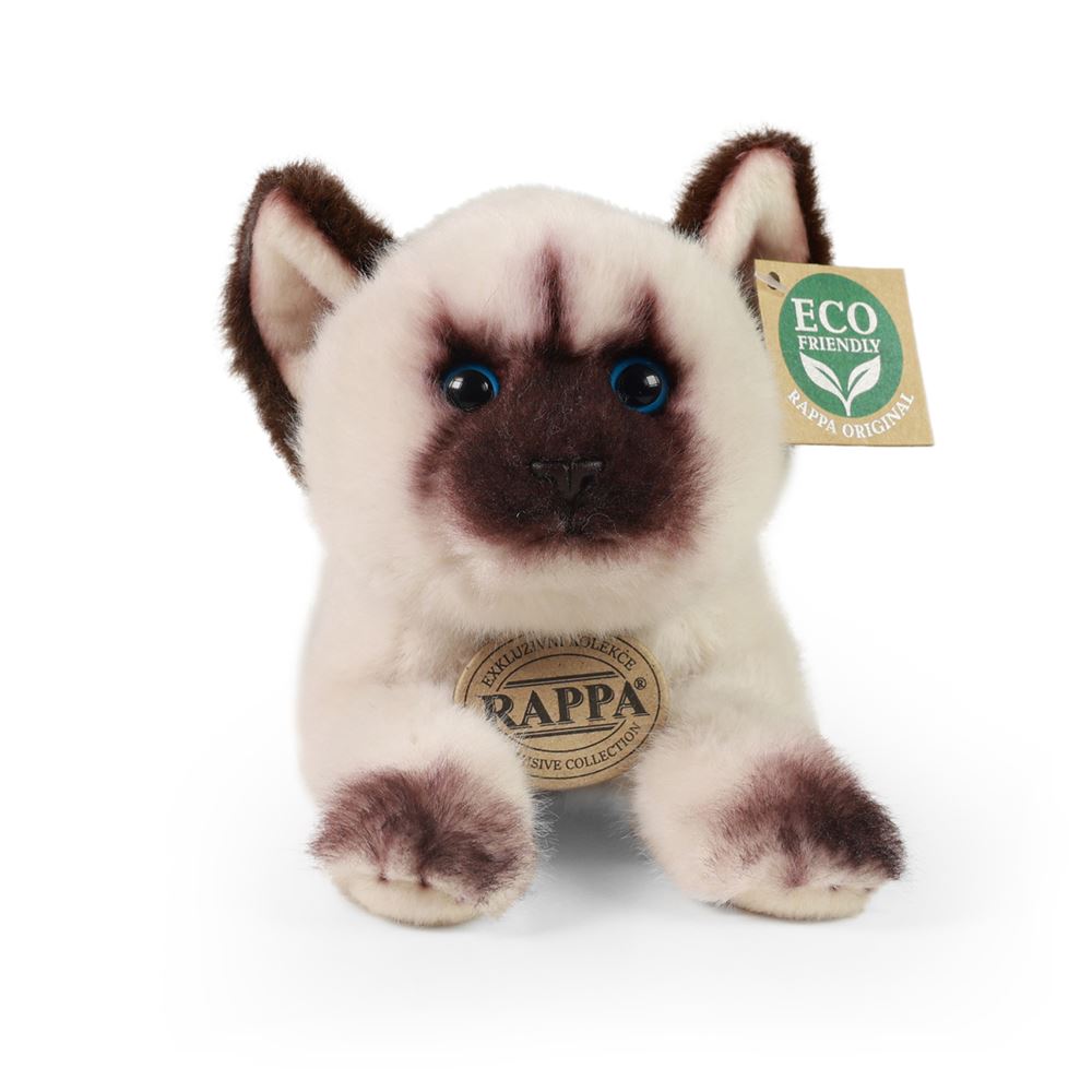 Pluche kat 20 cm eco-vriendelijk