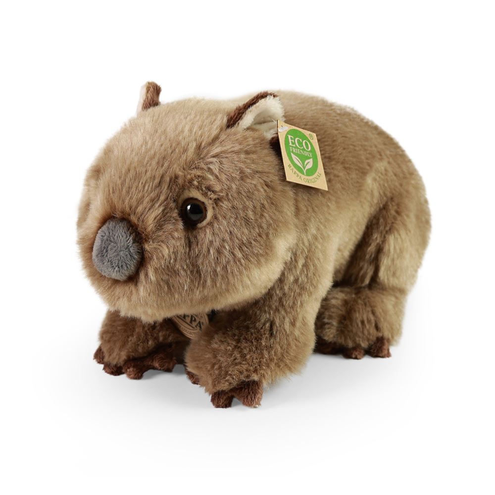 Pluche wombat 28 cm eco-vriendelijk