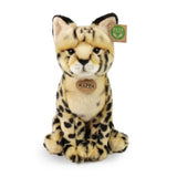 Pluche serval 30 cm eco-vriendelijk - afbeelding 1