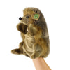 Pluche egel handpop 25 cm eco