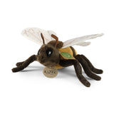 Pluche honingbij 20 cm eco-friendly | 2 stuks - afbeelding 1