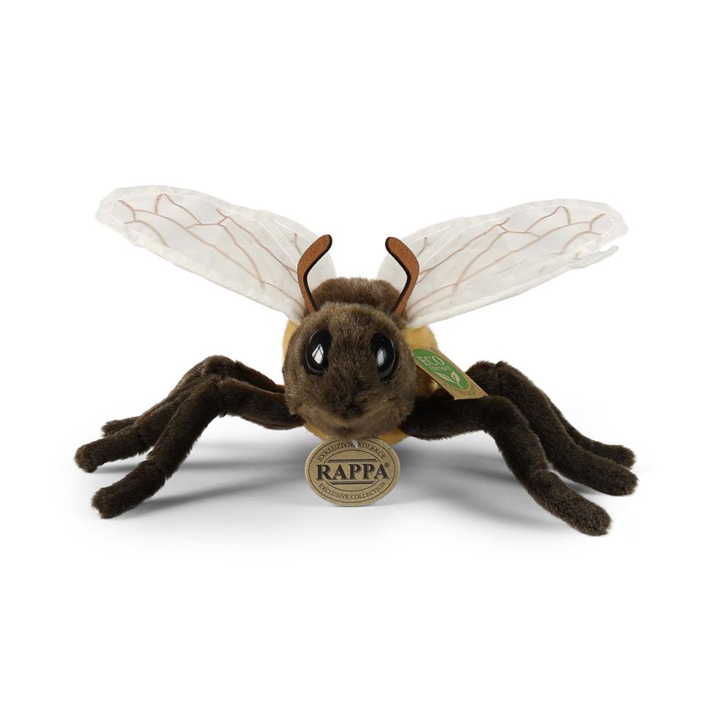 Pluche honingbij 20 cm eco-friendly