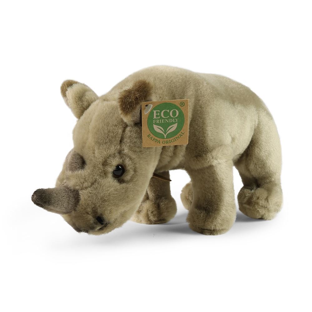 Pluche neushoorn 23 cm eco-friendly