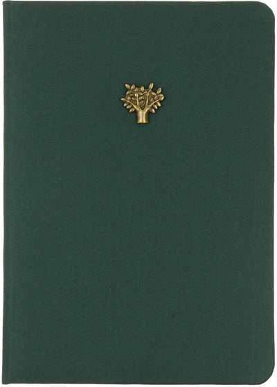 Eccolo notitieboek - essential green tree - lijn - ca.13x18cm - ec-d317d