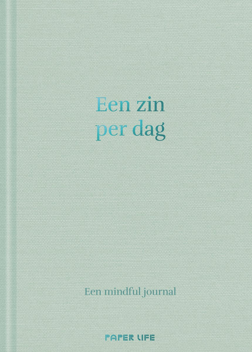 Paper life een zin per dag - mindful journal - 365 dagen