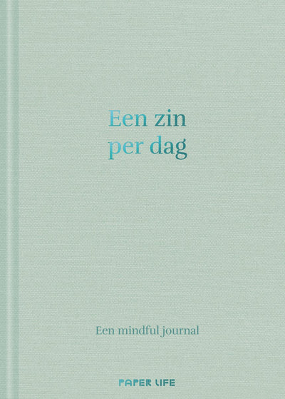 Paper life een zin per dag - mindful journal - 365 dagen