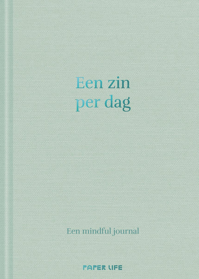 Paper life een zin per dag - mindful journal - 365 dagen
