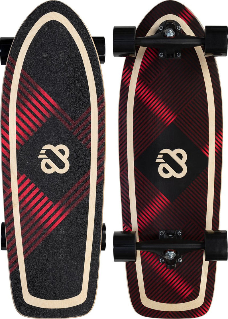 Nijdam cruiser longboard kick tail 32 - wicker weaver