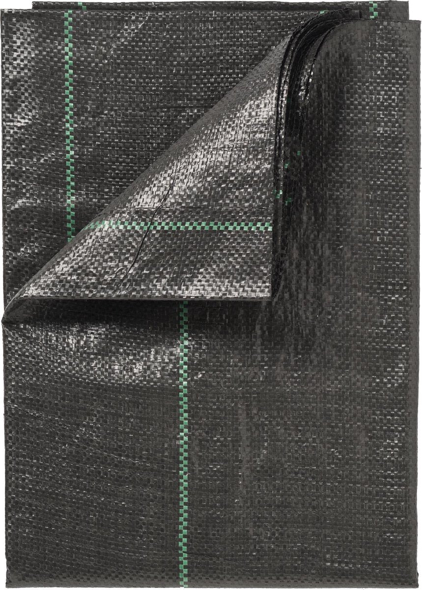 Nature - gronddoek - 1 x 10m - 100 g m² - zwart - anti-worteldoek