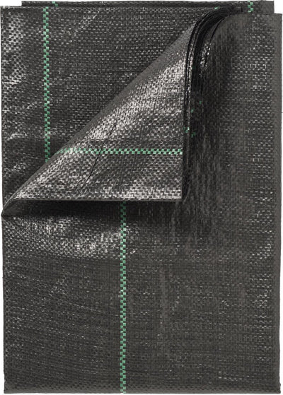 Nature - gronddoek - 1 x 10m - 100 g m² - zwart - anti-worteldoek