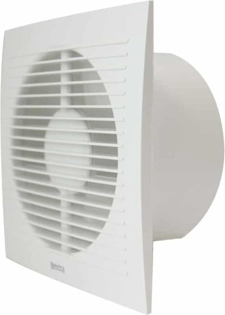 Europlast badkamerventilator 125 mm wit met timer en vochtsensor - ee125ht