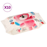 Vidaxl babydoekjes 10 pakken 720 doekjes - afbeelding 1