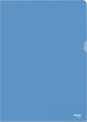 Esselte standaard zichtmap a4 - 0,11mm pp folie - 100 stuks - blauw