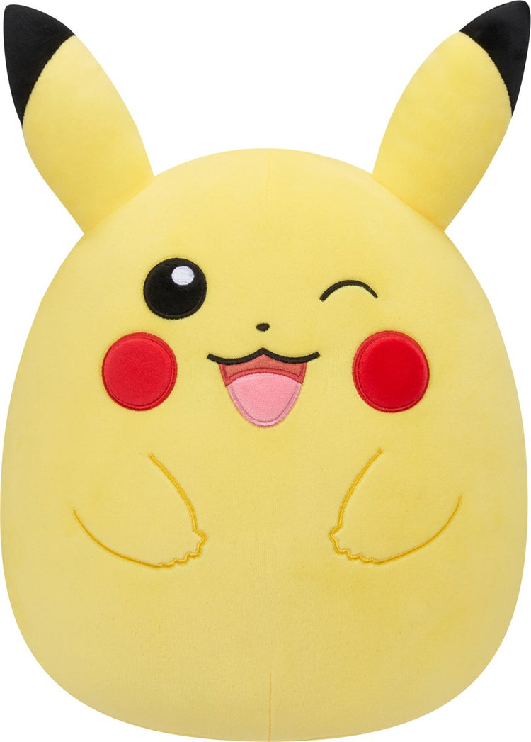 Squishmallows pokémon squishmallow - knipogende pikachu 25 cm