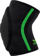 Erima kniebeschermer - zwart green | maat: m